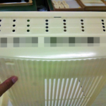 注型品(白着色、艶仕上げ)