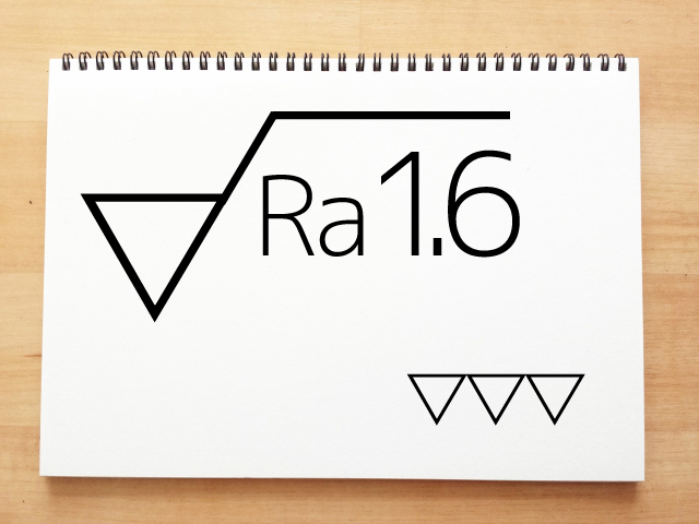 樹脂切削加工で表面粗さRa1.6はでるのか？